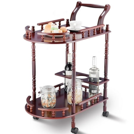 kitchen bar carts cabinet gymax kitchen serving bar cart trolley wood tier rolling wine rack stand cherry kitchen bar carts cabinet gymax kitchen serving bar cart trolley wood tier rolling wine rack stand cherry